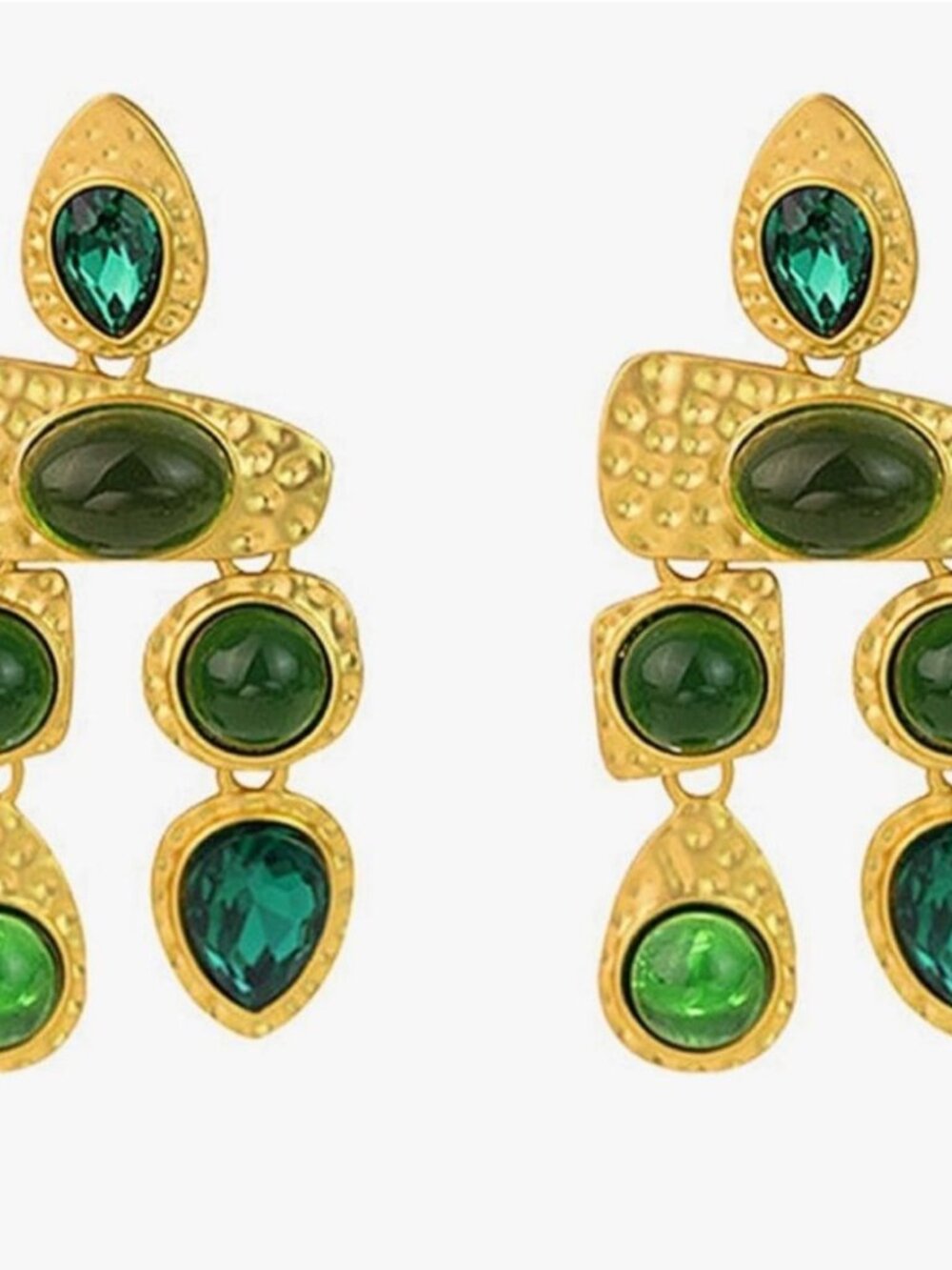 Statementdrop earrings M302
